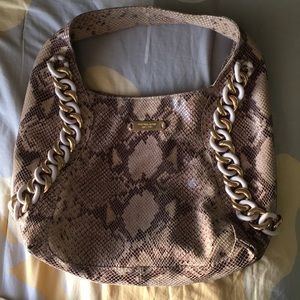 Snake Printed MK Purse